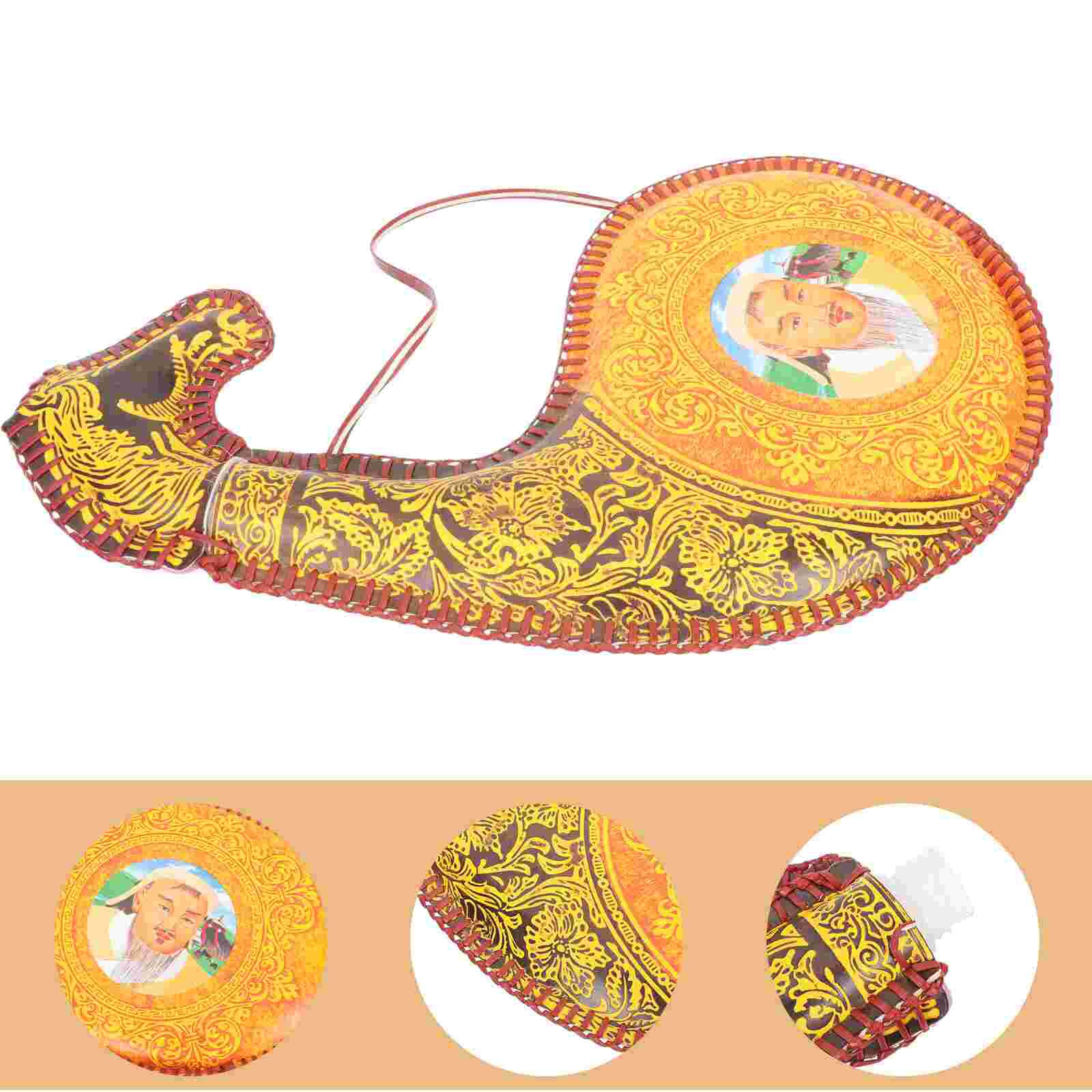 Wear-resistant Bota Bag Portable Bota Decorative Water Bag Water Accessory: Assorted Color