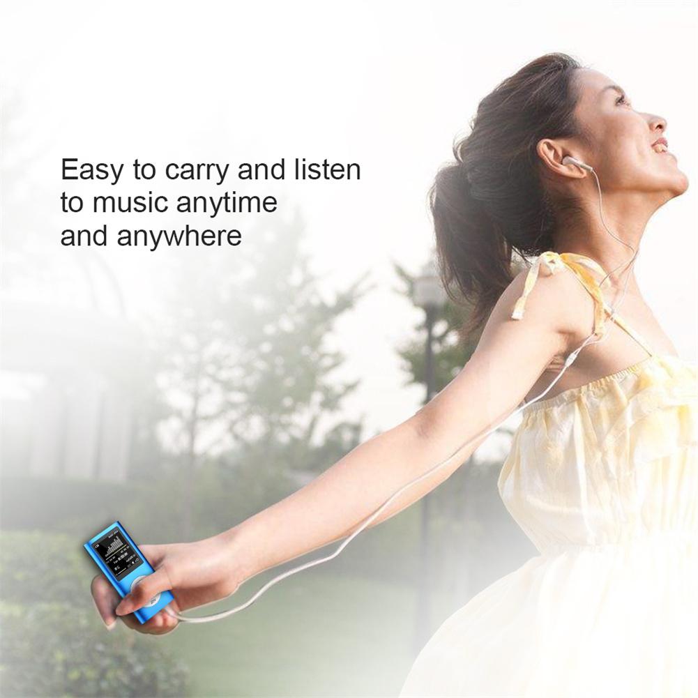 1.8-inch Mp3 Player Music Playing Built-in Fm Radio Recorder Ebook Player With Headphones Usb Cable