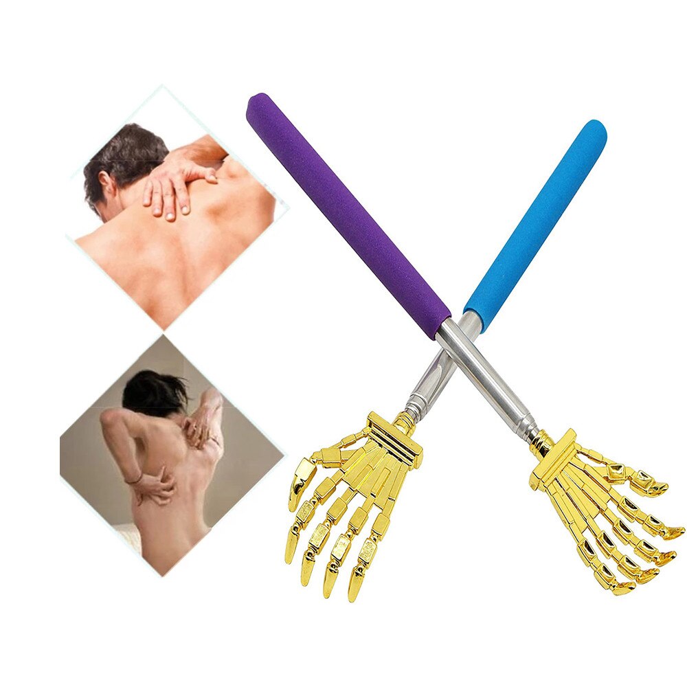 1pcs Back Scratching Health Extendable Itch Telescoping Products Kit For Blood Circulation Relax Health Back Scratcher Tool