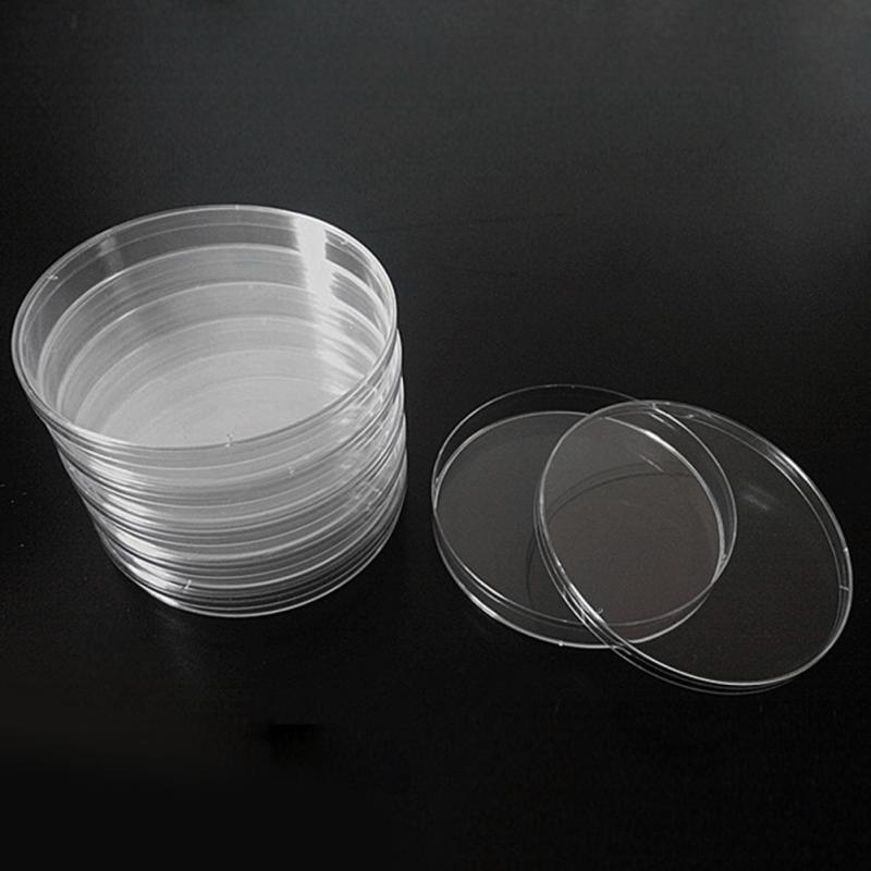 10 kpl 35mm kirkasta petri -maljaa, jotka ovat edullisia mikro -organismeille, solukirkasta steriiliä kemiallista instrumenttia  #20