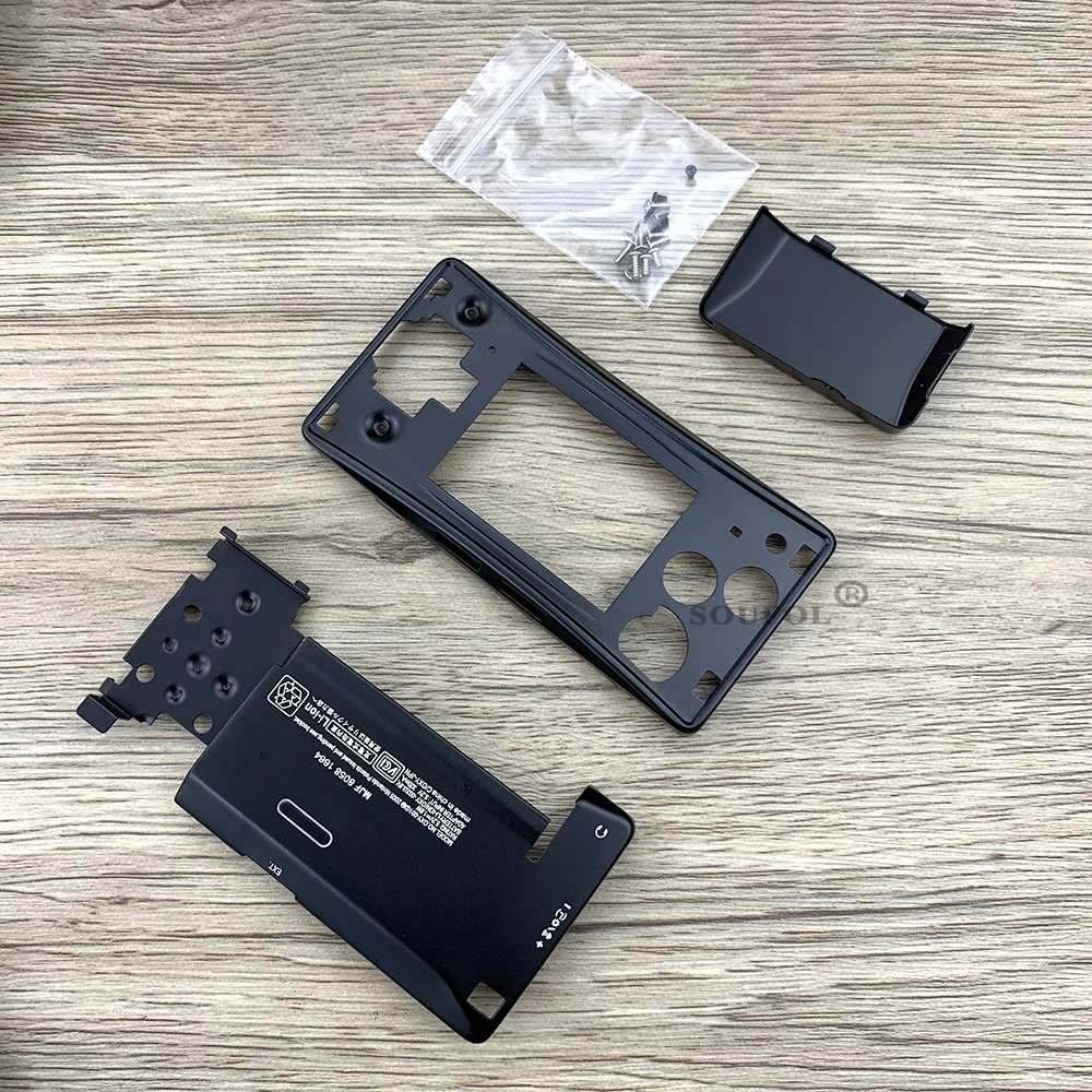 Carcasa de aluminio y Metal para GameBoy Micro, funda para GBM, accesorios de reparación,