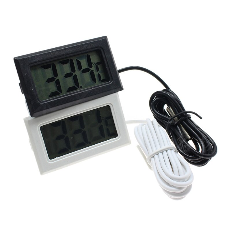 1m Measuring Temperature Range -50 To 110 Water Temp Gauges LCD Digital Thermometer Hygrometer Gauge Tester Probe Temp Sensor