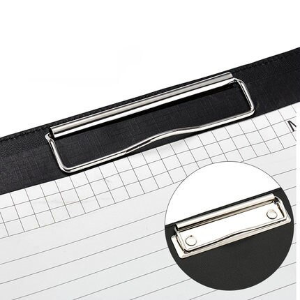 Multifunctionele Business Portfolio Padfolio A4 Lederen Organizer Manager Map Met Klembord