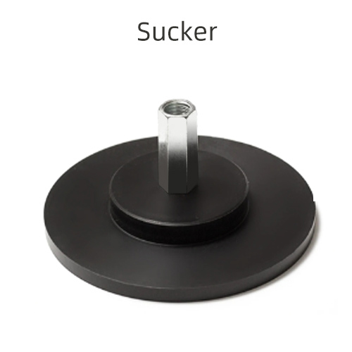 Piezas de actuador lineal alternativo, conector rápido M6 3XLR, accesorios de actuador lineal con ventosa, accesorios de conector final: Naranja