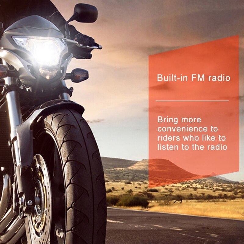 Amplificatore Bluetooth per moto 12V amplificatore Audio modificato impermeabile multifunzionale, supporto FM e controllo cablato