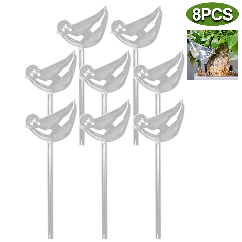 Gotero automático de riego por goteo para plantas, botella de agua con forma de pájaro, maceta de flores, herramientas de jardín para el hogar: Lavanda