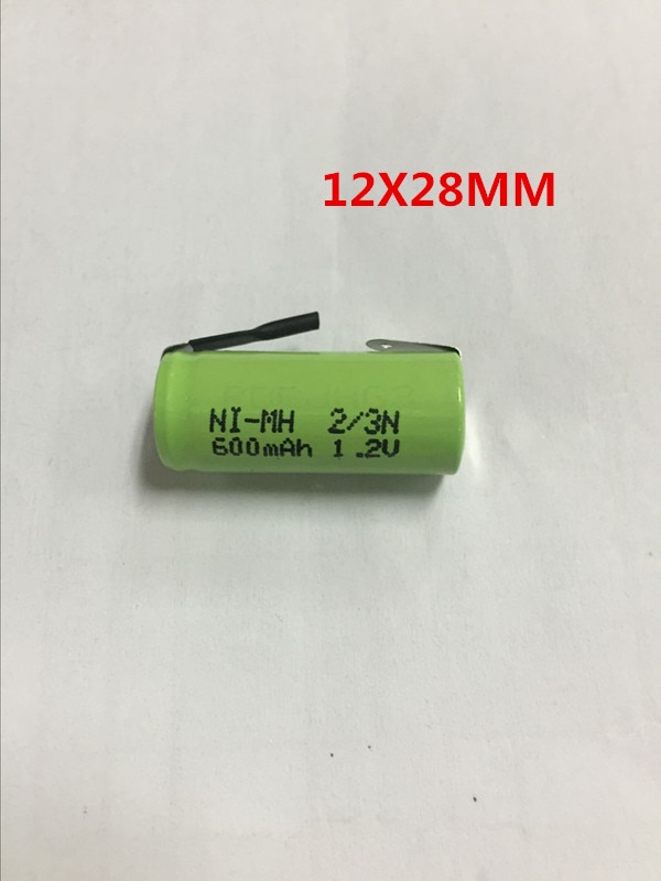FLYCO scheerapparaat batterij 2/3N600mAh FS812 FS818 FS816 Ni MH oplaadbare batterij Oplaadbare Ion Cell
