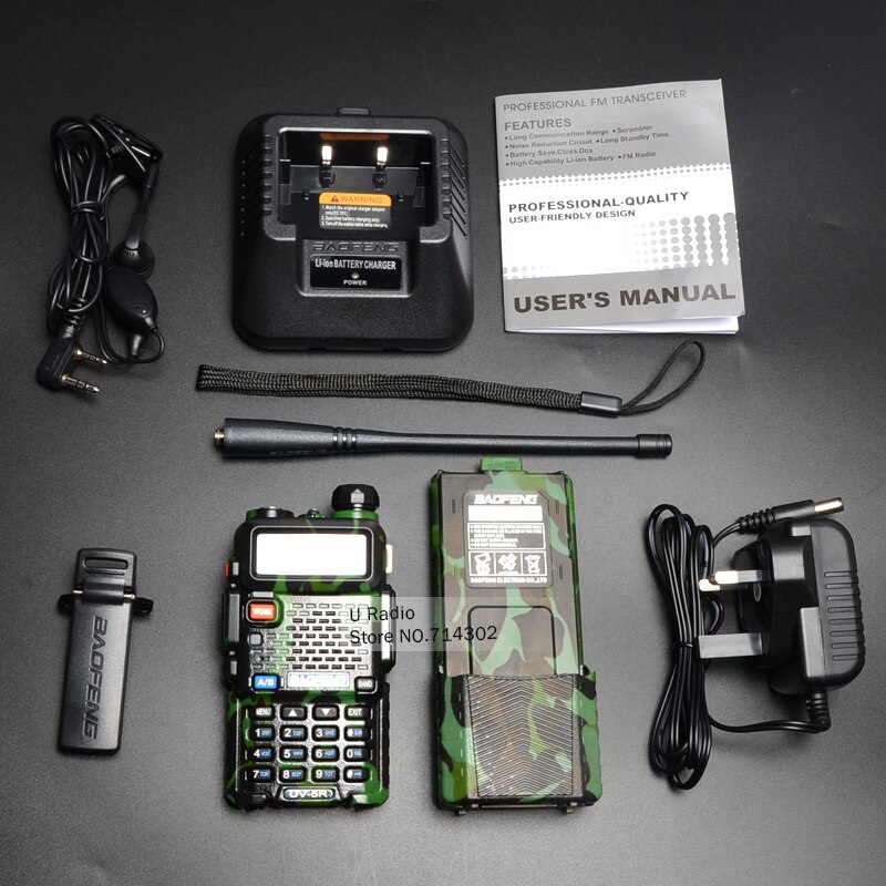 Ricetrasmettitore Baofeng UV-5R Dual Band VHF/UHF (136-174 / 400-520 MHz) - Walkie Talkie Professionale - Foto 2
