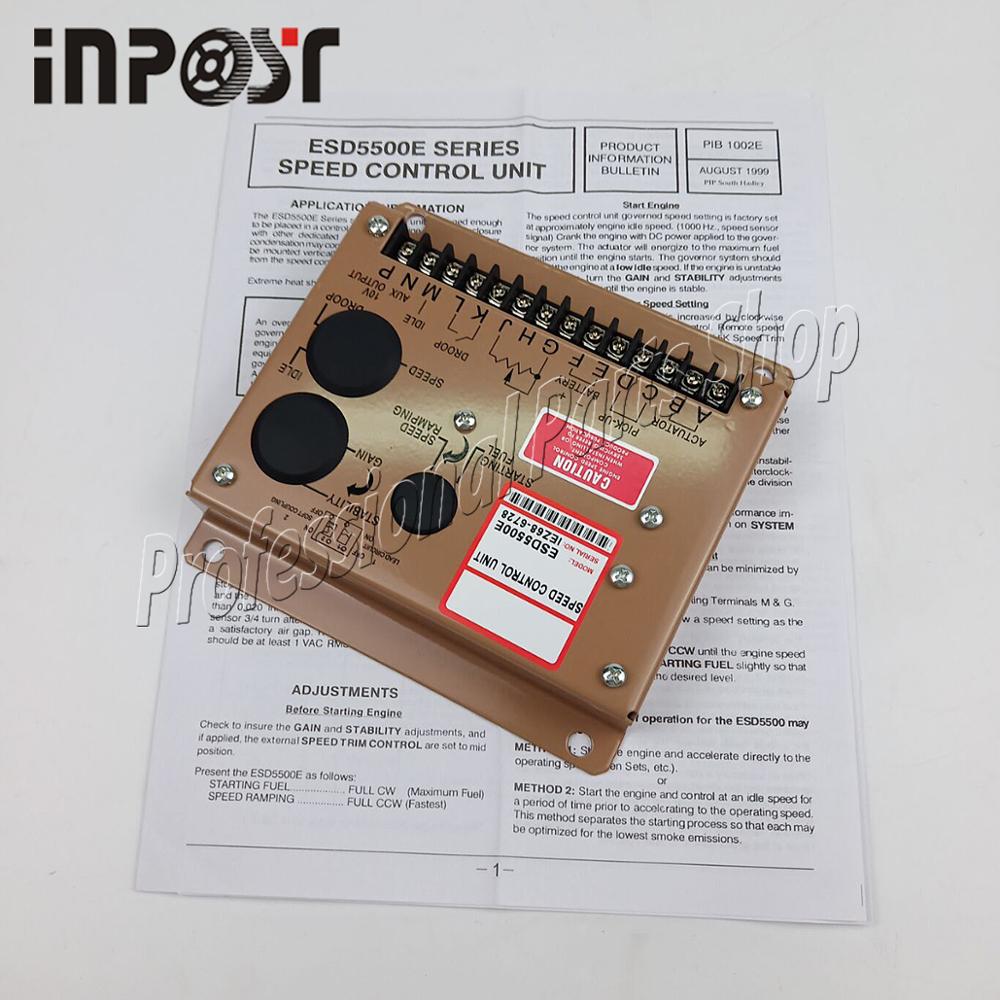 Electronic Engine Speed Controller Governor ESD5500E Generator Genset Parts