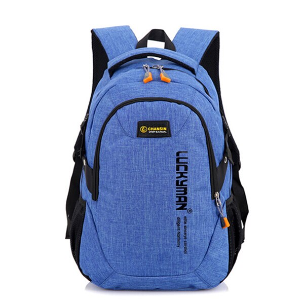 Teenagers School bags Boys and Girls School Backpack Daypack Backpack for Men Women Work Travel Laptop Backpack Mochila: sky blue