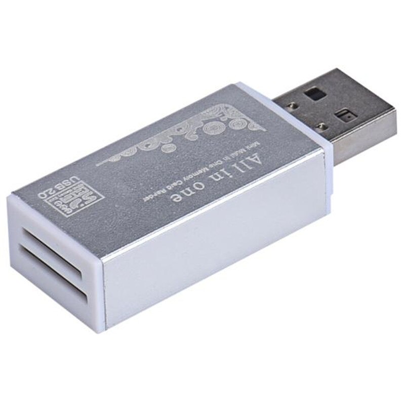 sd card reader laptop acces smart card computer USB 2.0 All In 1 Multi Memory Card Reader Lightweight Portable Mini z6