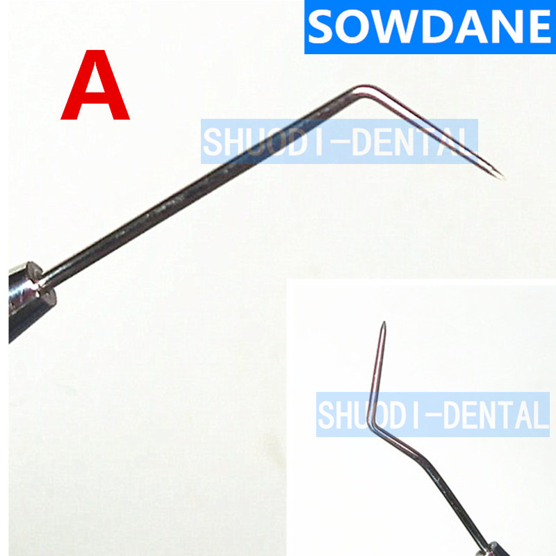 Tandheelkundige DG16 Probe Dental Rvs Parodontale Sonde Explorer Tandarts Endodontische Instrument Tool: 1 piece A