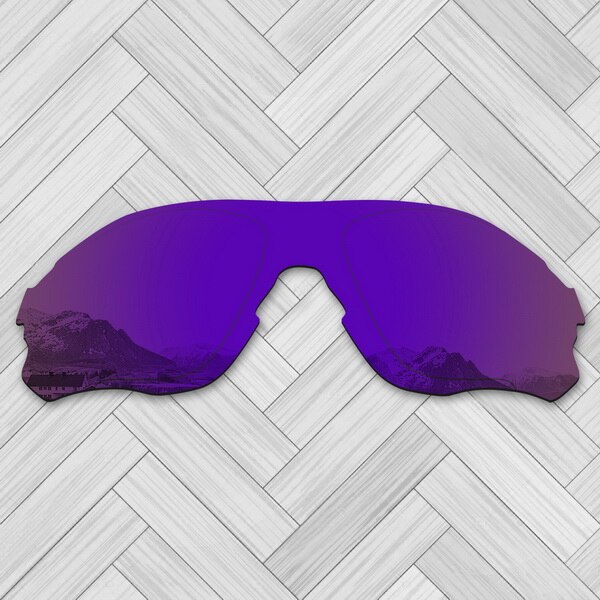 E.O.S 20 + Opties Lens Vervanging voor OAKLEY EVZero Path Zonnebril: Deep Purple