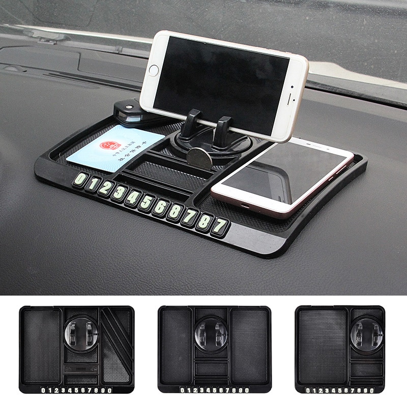 Multifunctionele Mobiele Telefoon Stand Non Slip Pad Auto Anti-Slip Dashboard Pad Auto Skidproof Auto Sticky