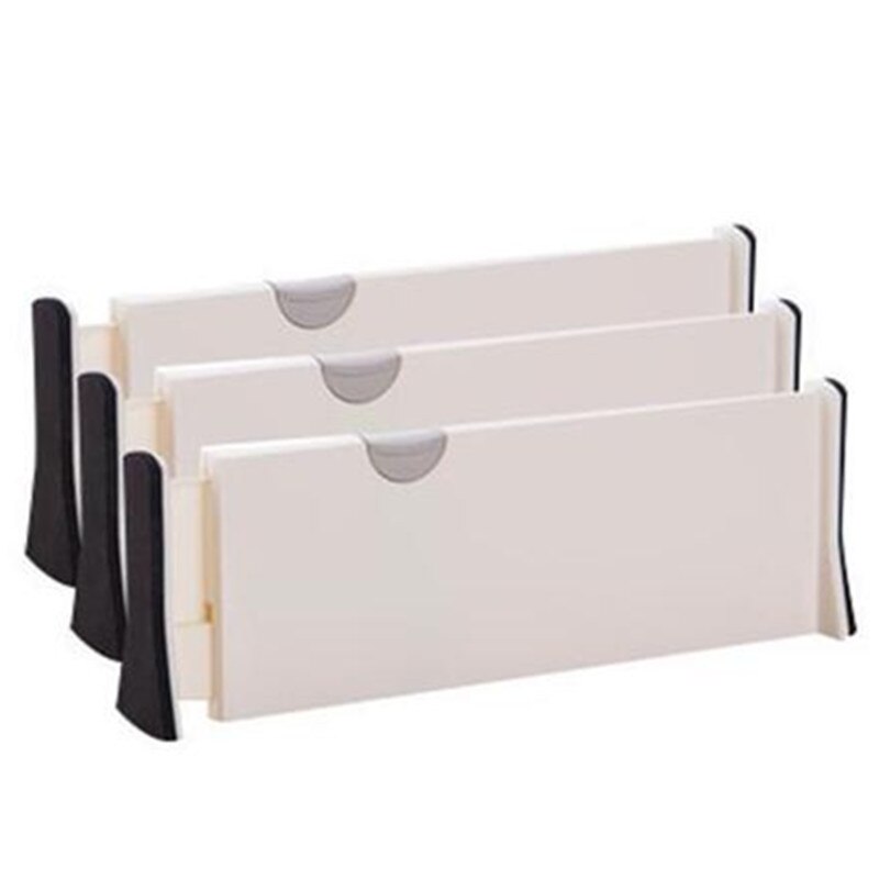 RAPTUROUS Uitbreidbare diepe ladeverdelers van 6 stuks - 5 inch hoog, uitbreidbaar van 13-22 inch, dressoirlade-organisatoren - verstelbare lade-afscheiders voor keuken, slaapkamer, badkamer of kantoorlade