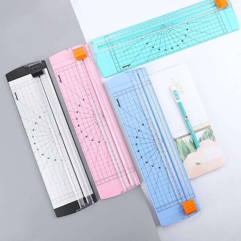 Portable Paper Cutter With Rug Handy Cutting Mat Paper Card Cutting Blade For A5 Precision Paper Or Phote Cutting