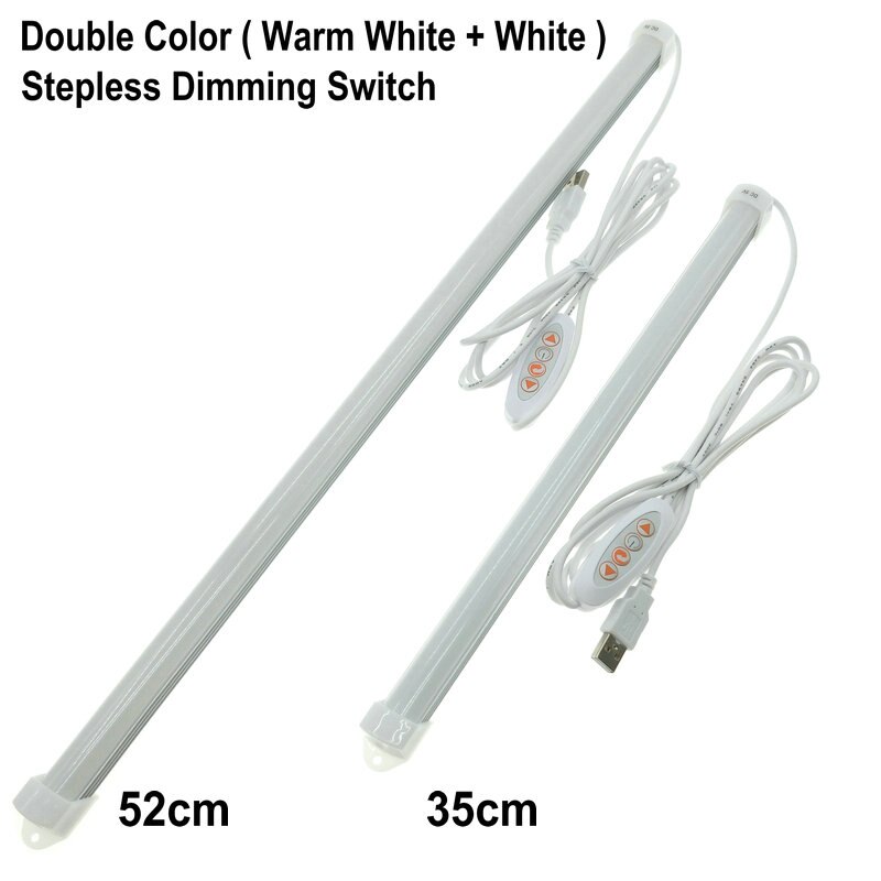 USB LED Bar Light DC 5V Eyes Protection LED Rigid Strip LED Reading Light.