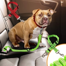 Riem Auto Hondenriem Huisdier Veiligheid Verstelbare Seat Levert Reizen Voertuig Elastische Verbeterde Touw Veiligheidsgordel Lood Accessoires Clip
