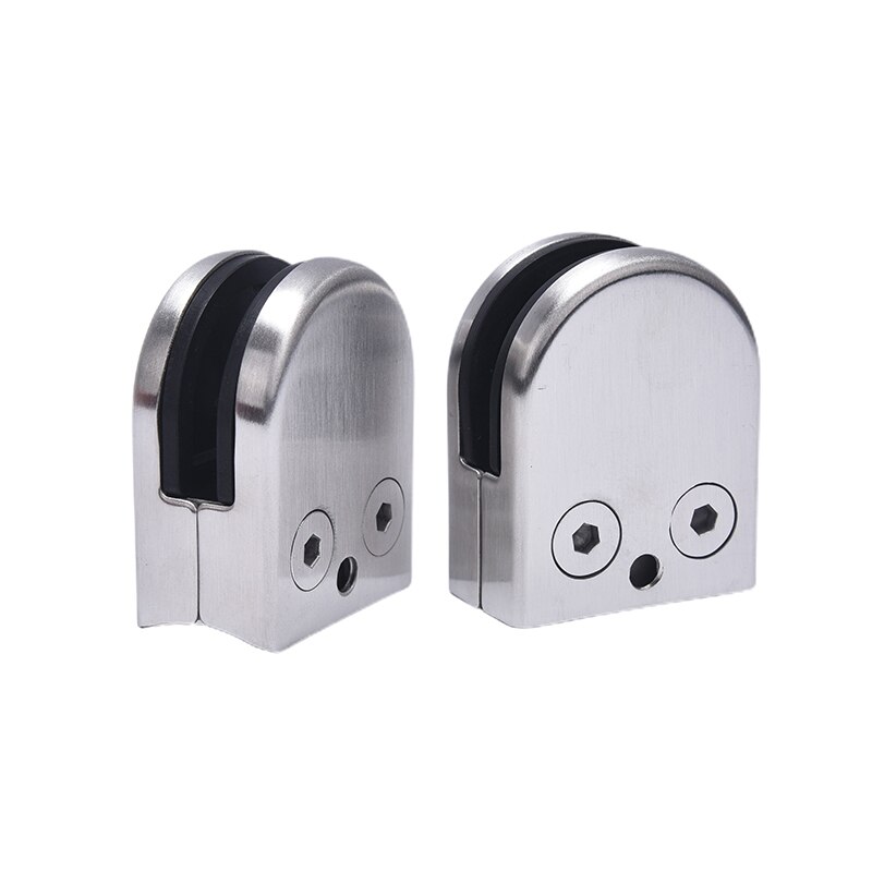 304 Stainless Steel Glass Clip Bracket For 8-10mm Glass For Corner Brackets