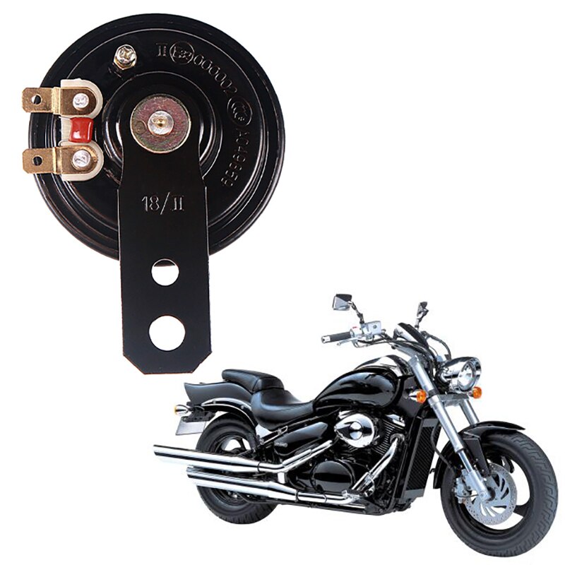 2PCS Universal 12V Upgrade Motorcycle Horn Waterproof Electric Horn 12V 105Db Motorcycle Motor Scooter Loud