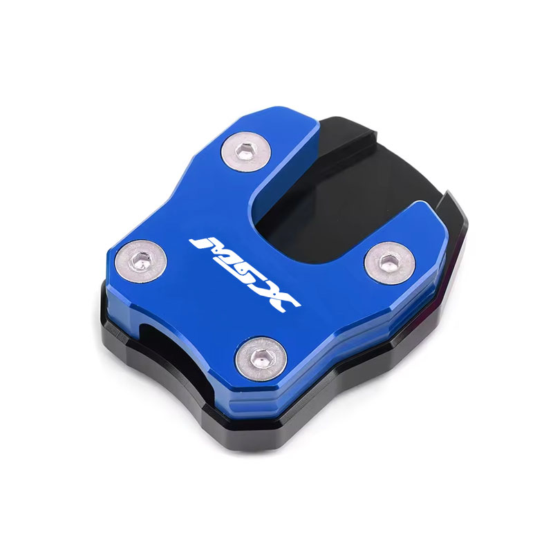 Voor MSX125 Grom 125 MSX MONKEY 125 Motorfiets Accessoires Kickstand Voet Zijstandaard Zijstandaard Extension Pad Ondersteuning Plaat: Donkergrijs