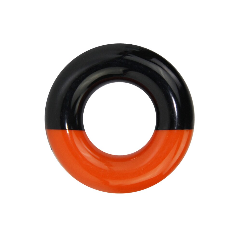 1Pcs Sport Golf Weighted Swing Ring Golf Club Warm Up Donut Weight Ring Diver for Practice Training: Black Red