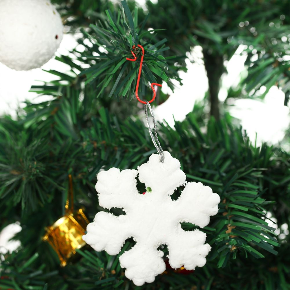 Hangers Home Party Metal Christmas Tree Hanging Xmas Tree Decoratio Christmas Ornament Hooks Stainless Steel Hooks