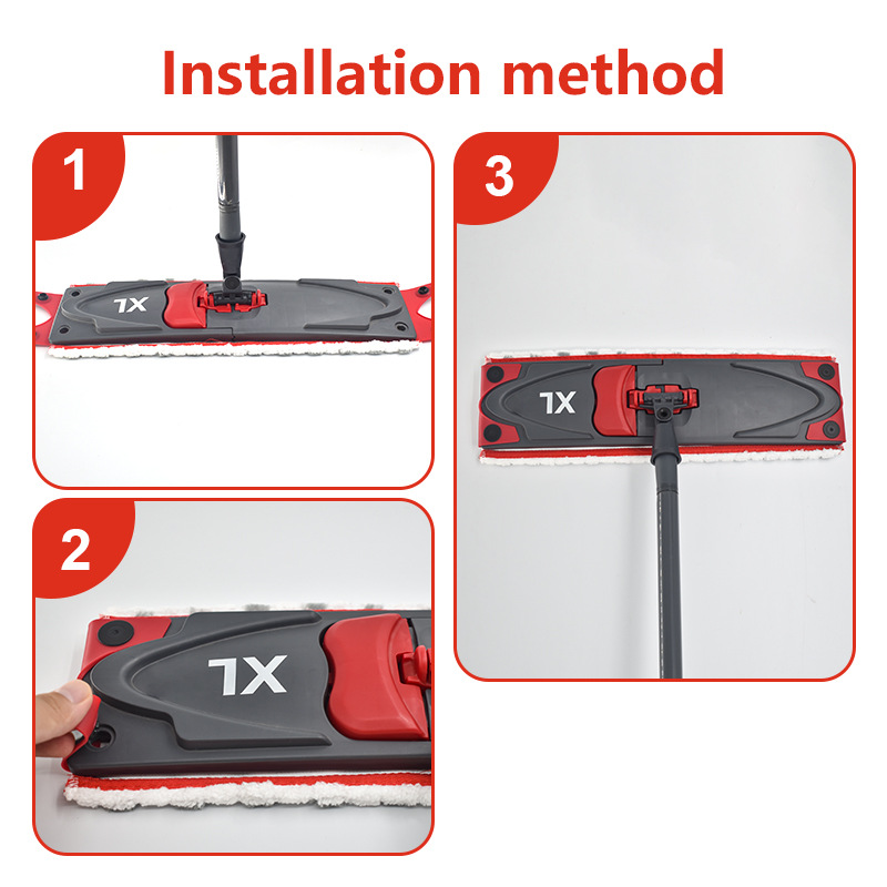 Xl Wasbare Dweildoekaccessoires Voor Vileda Ultramax Stoomreiniger Microvezel Vloer Mop Pads Platte Sneldrogende Machine-Onderdelen