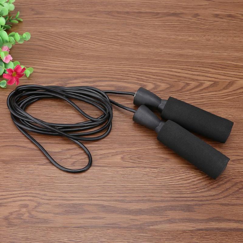 3 m/9.84ft velocidad saltar cuerda ajustable deportes ejercicio para perder peso gimnasio cojinete Fitness con mango de espuma equipo de Fitness