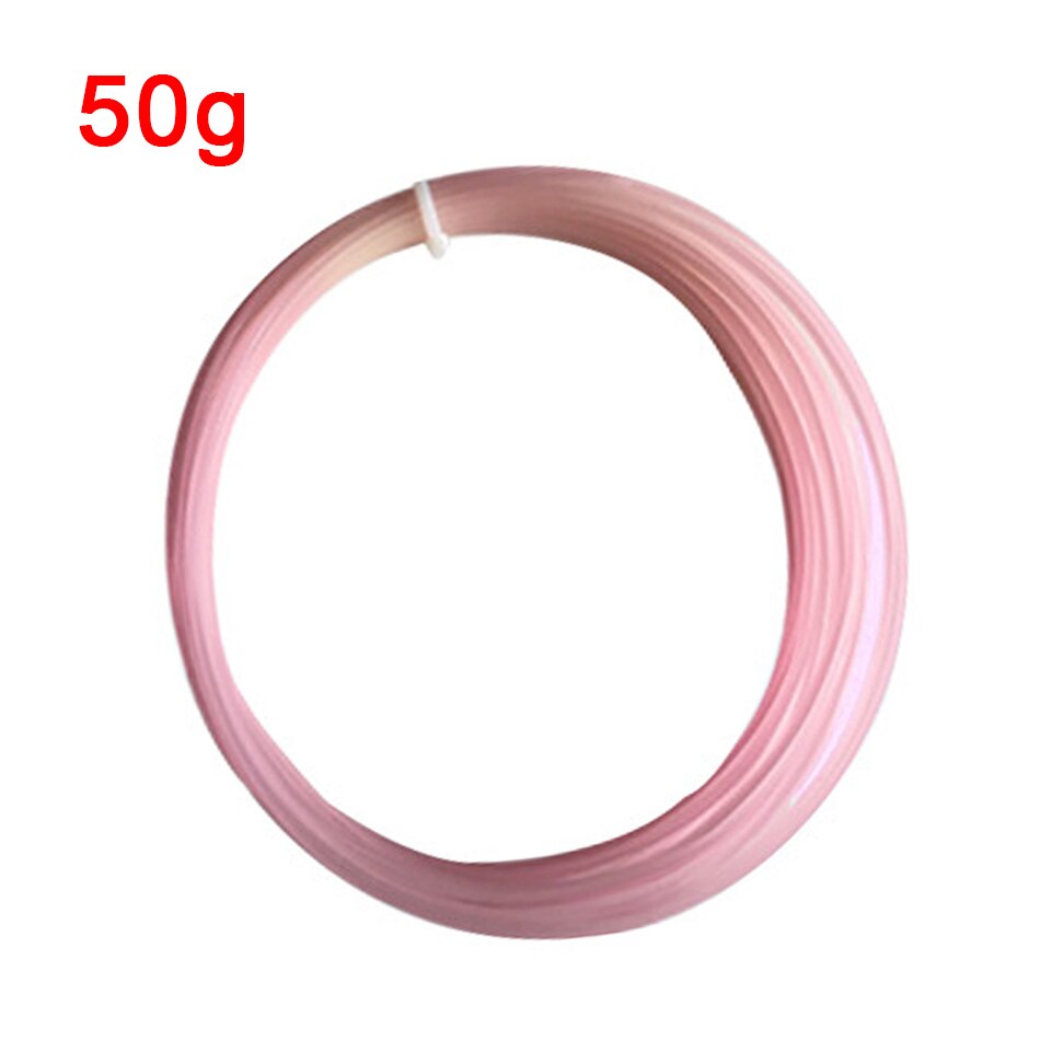 PLA Light Change Color 3D Printer Filament Printing Material Sublimation Plastic White to Pink Yellow Blue PLA for 3D Printer: WH to pink 50g