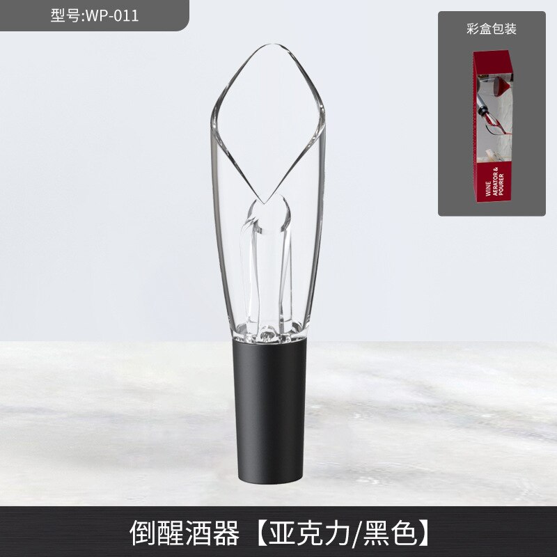 2/4PCS Electric Automatic Vacuum Wine Stopper with Dispenser Battery Powered LED Red Wine Air Pumping Vaccum Stopper Bar Tools: Wine Decanter Wine