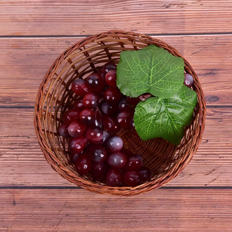 Diy Kunstmatige Vruchten Opknoping Kunstmatige Druiven Plastic Nep Fruit Voor Huis Tuin Decoratie Wedding Party Kerst Supplies