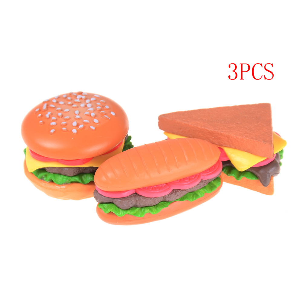 Food fruit vegetable Hamburger Chips Ornaments Moss DIY Cake Keyring Decoration Micro Landscape World Ornament: A