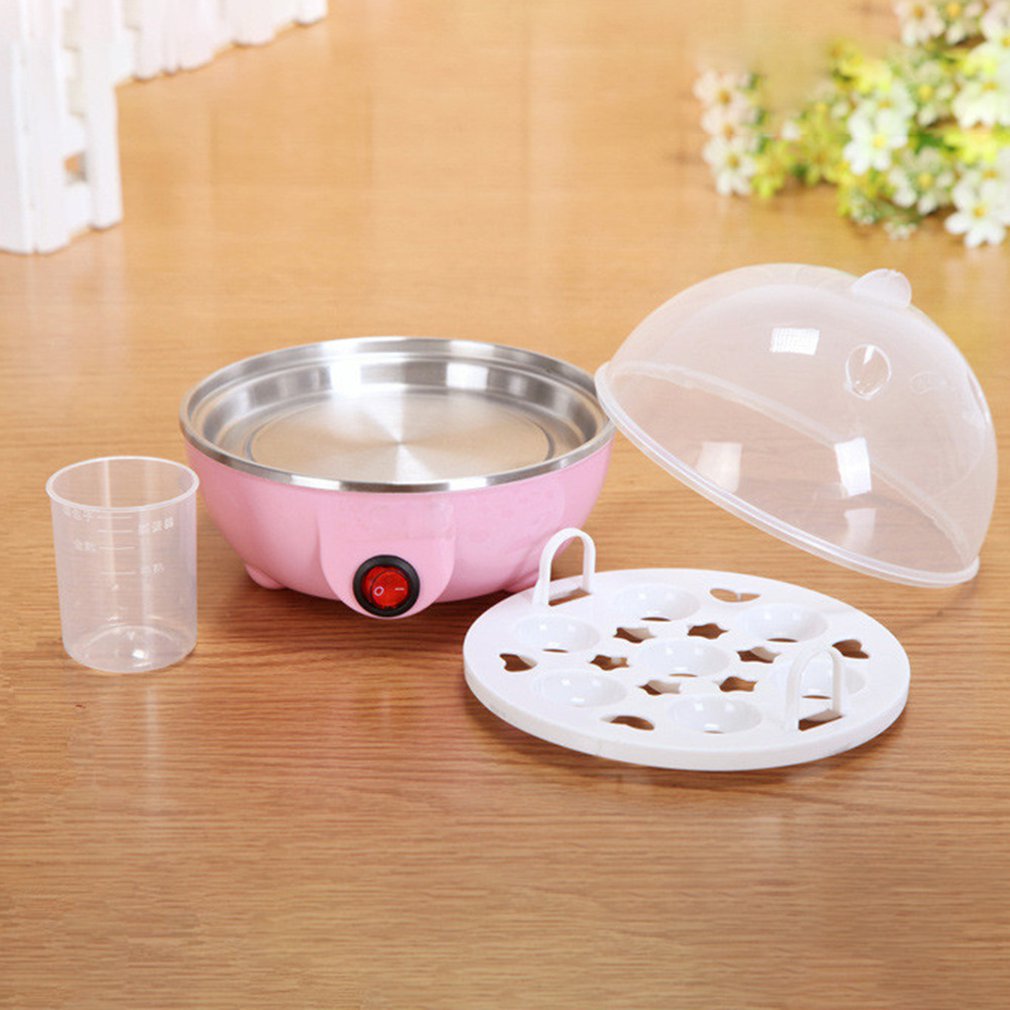 Electric Egg Cooker Multifunction Poach Boil Electric Egg Cooker Boiler Steamer Automatic Safe Power-off Cooking Tools