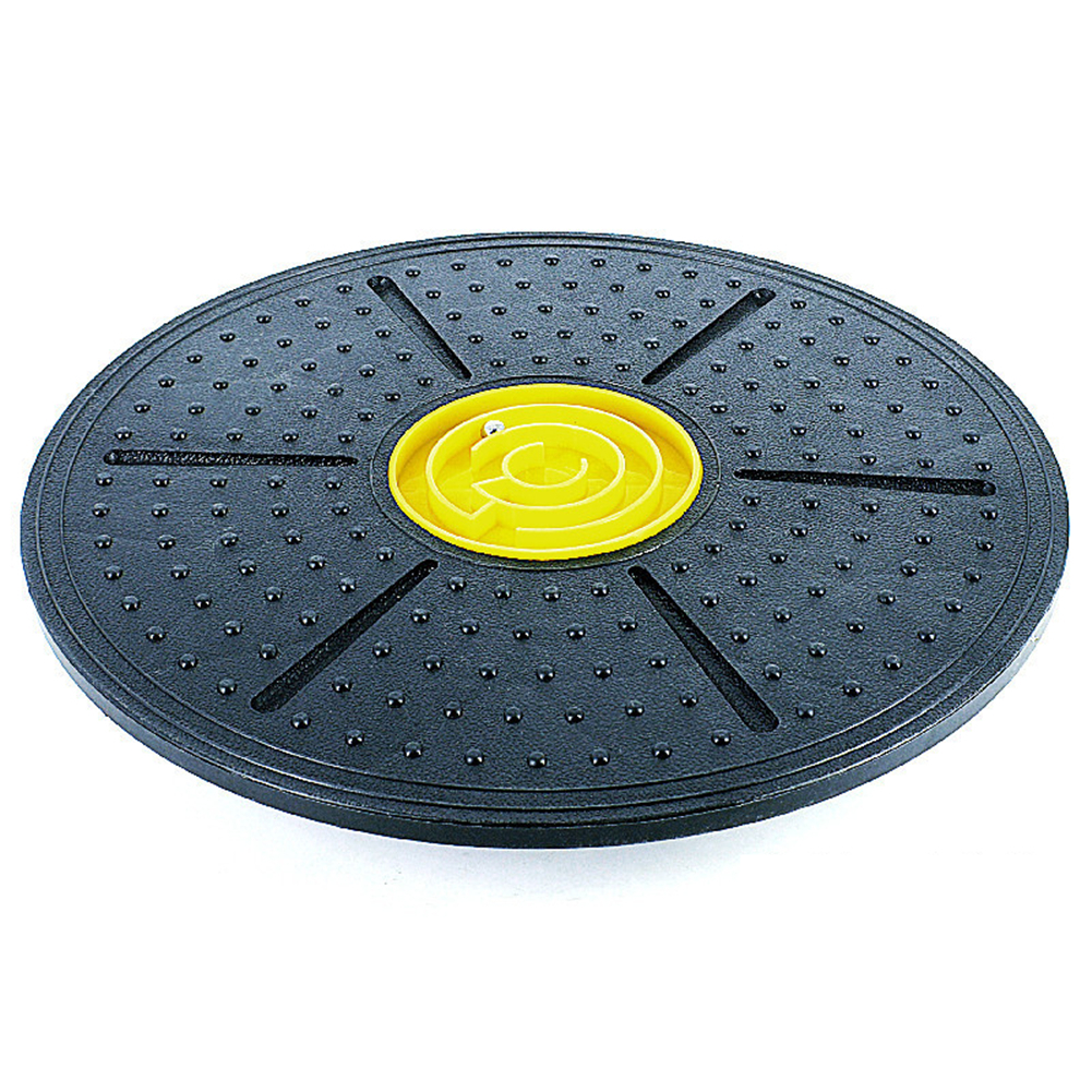 Yoga Fitness Balance Board 360 ° Rotatie Schijf Stabiliteit Met Doolhof Massage Abs Ronde Platen Voor Gym Thuis Taille Twist training: Yellow maze