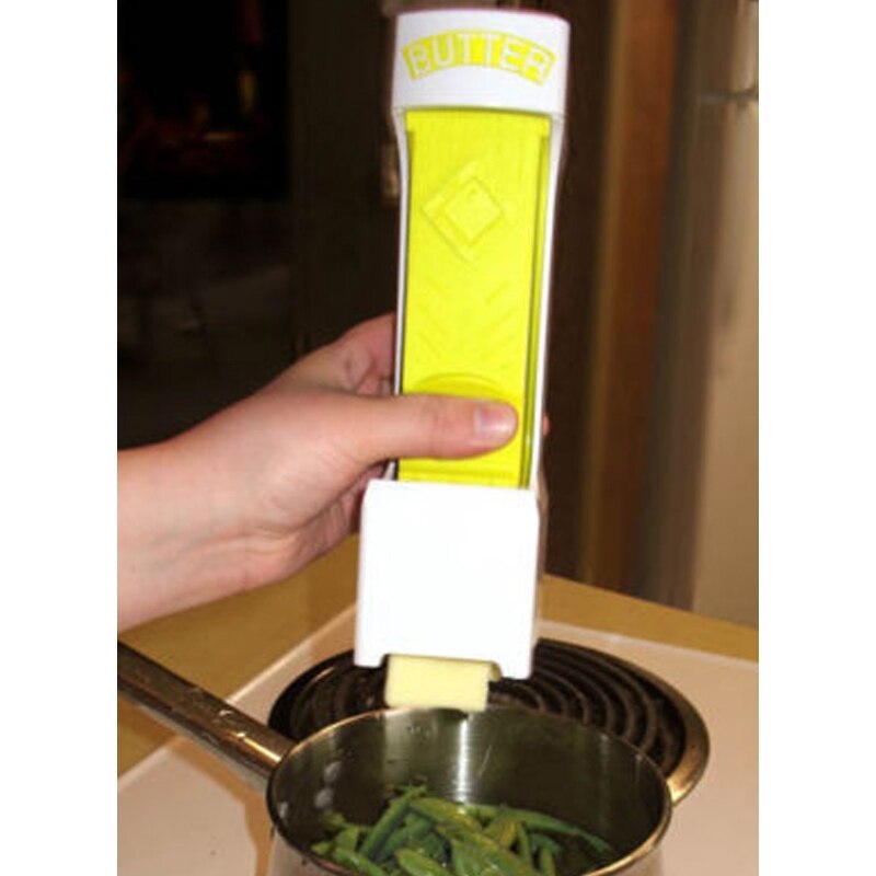 Stock Butter Cutter Scheiben quetschen Spender Toast Schredder Küche Spielereien Werkzeug