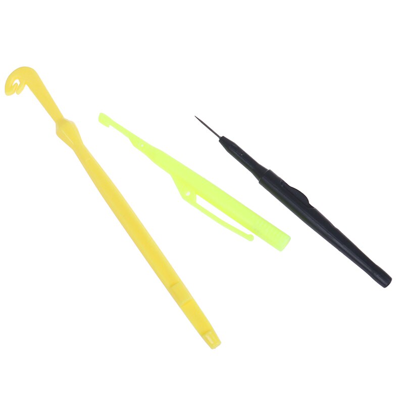 Haczyk na ryby zmywacz ekstraktor narzędzia wędkarskie zestaw węzeł wędkarski żart więcej przystanków, igły wędkarstwo linii pętla wiąże węzeł wiązania narzędzia