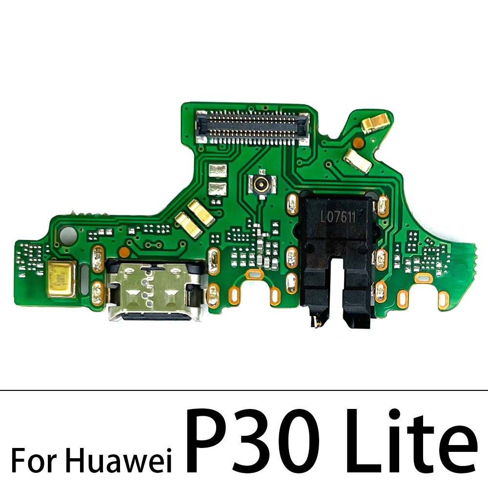 puerto de carga USB, cargador, conector, placa flexible para Huawei P9, P10, P20, P30, P40 Lite E Pro Plus: P30 Lite