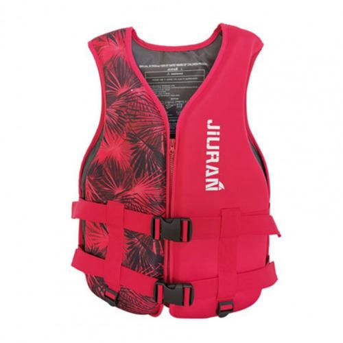 Gilets de sauvetage pour piscine, gilet de sécurité à forte flottabilité, léger, pour aviron, natation et rafting, fournitures pour sports aquatiques: Rouge / L