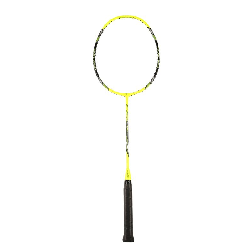 Raquettes multicolores de poids Super léger de Raquette de Badminton de Fiber de carbone professionnelle avec le sac de transport: YELLOW