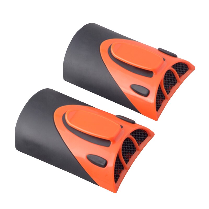 1 Paar Universele Cooling Arm Sleeves Accessoires Motorfiets Koelsysteem Jas Mouw Vent Voor Zomer Warm Weer: Orange