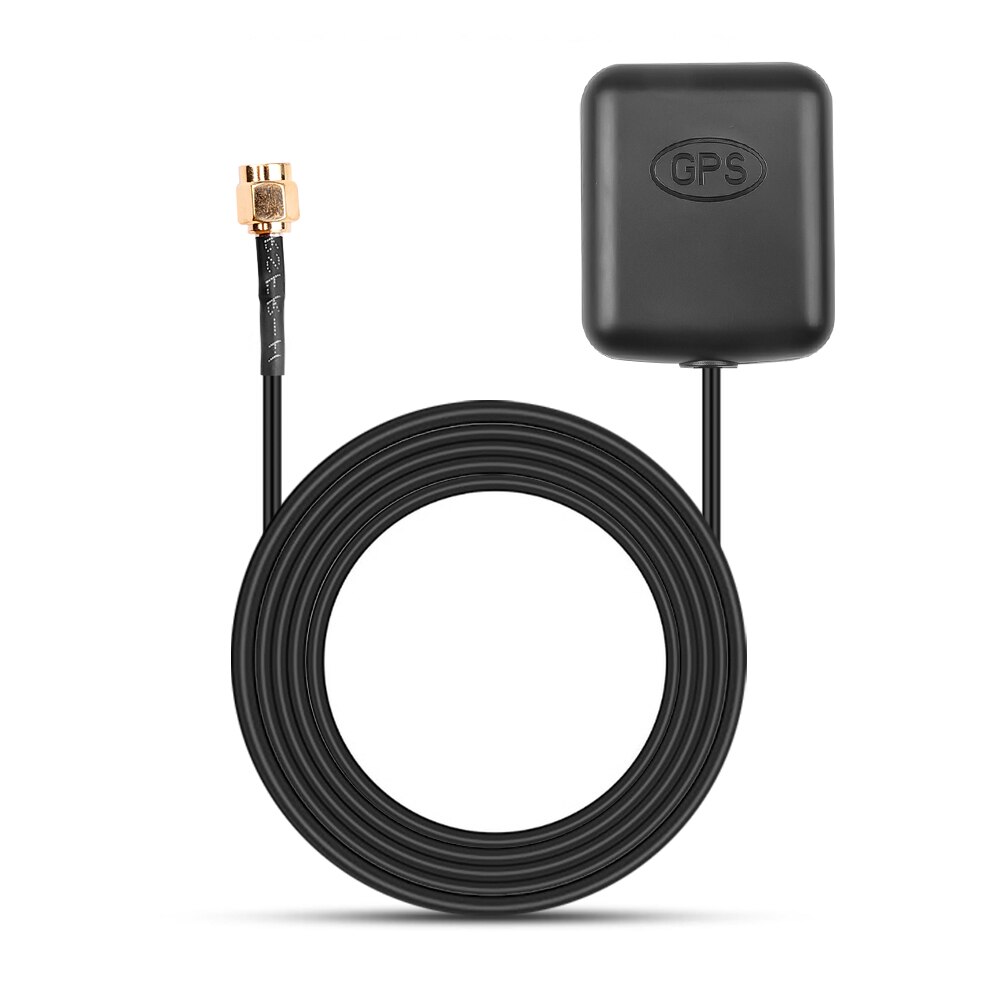 Kebidumei-antena remota activa para coche, conector aéreo de 3 metros, Mini receptor GPS, conector SMA de navegación