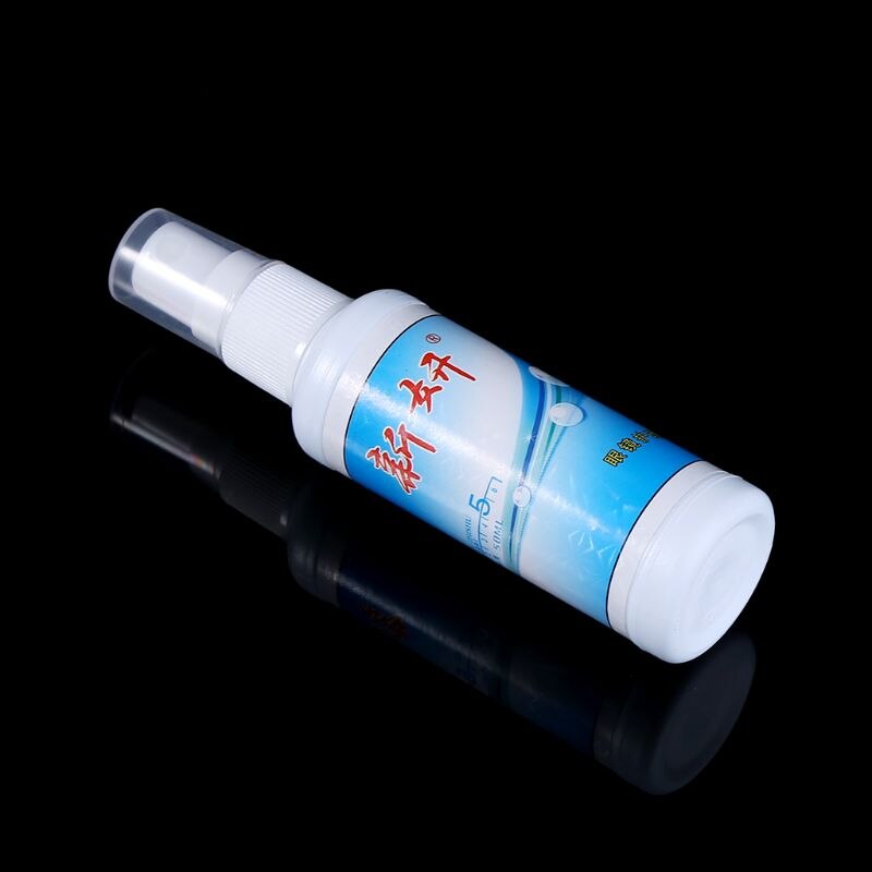 50ml 50ml gafas limpiador de lente limpia de líquido de la pantalla del teléfono de limpieza Anti niebla vapor polvo portátil gafas