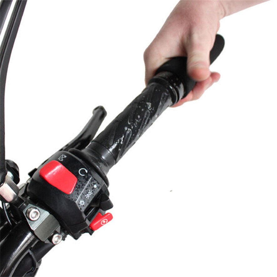 Moto motocicleta deslizamiento en espuma Anti-vibración confort agarre del manillar accesorios de la cubierta nueva práctica Durable de l26