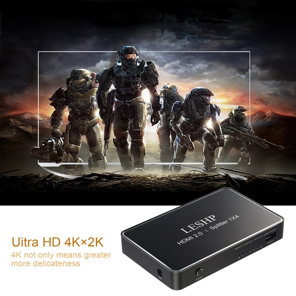 Mini HDMI Switcher 4 K HD1080P 4 Port HDMI Switch Selector Splitter Met Hub IR Afstandsbediening Voor HDTV DVD TV BOX Z2
