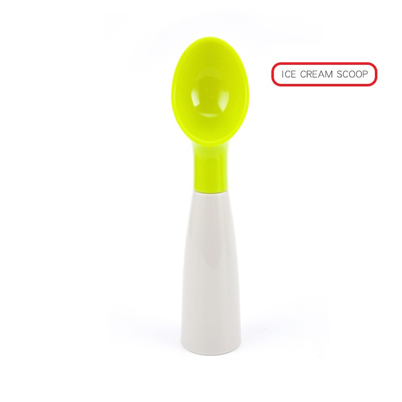 Kitchen Gadgets Set 9 Peeler Can Opener Lemon Pressing Avocado Knife Pizza Wheel Ice Cream Scoop Kitchen Fruit Baking Cook Tools: Ice cream scoop