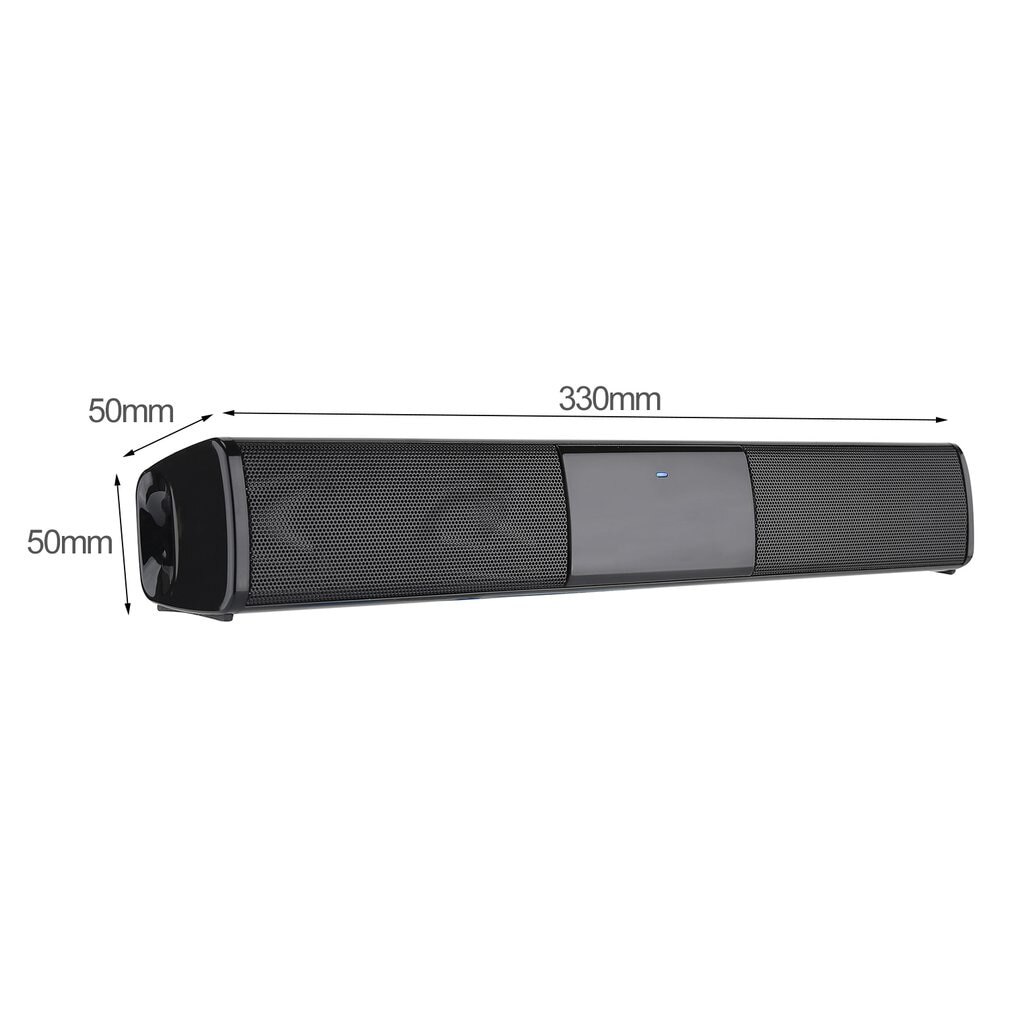 Wireless Soundbar 3D Sound Home Theater HiFi Speaker System Subwoofer Wireless Music Speaker Support TF FM AUX