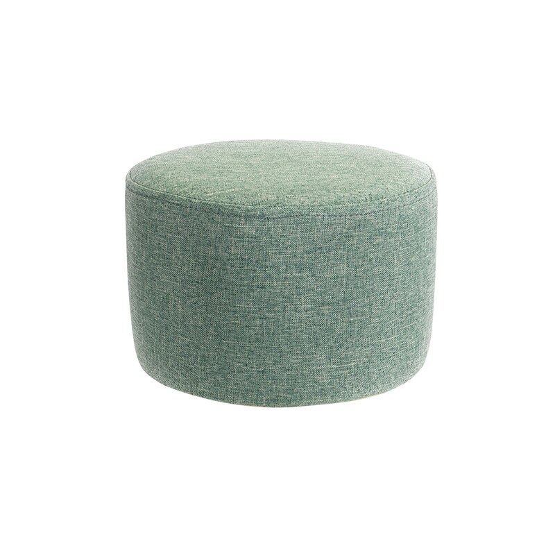 housse tabouret housse pouf rond Housses de tabouret rondes de couleur unie, housse de protection pour repose-pieds, décoration de maison lavable: chair cover S6
