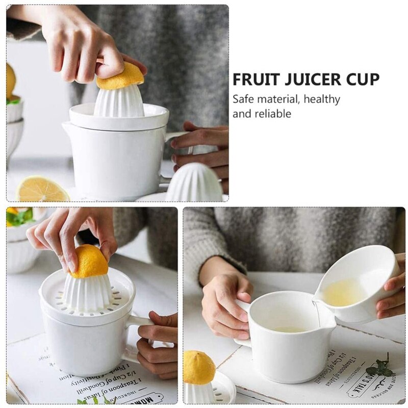 Manual Juicer Ceramic Citrus Juicer Fruit Juicer Orange Lemon Lime Manual Juicer
