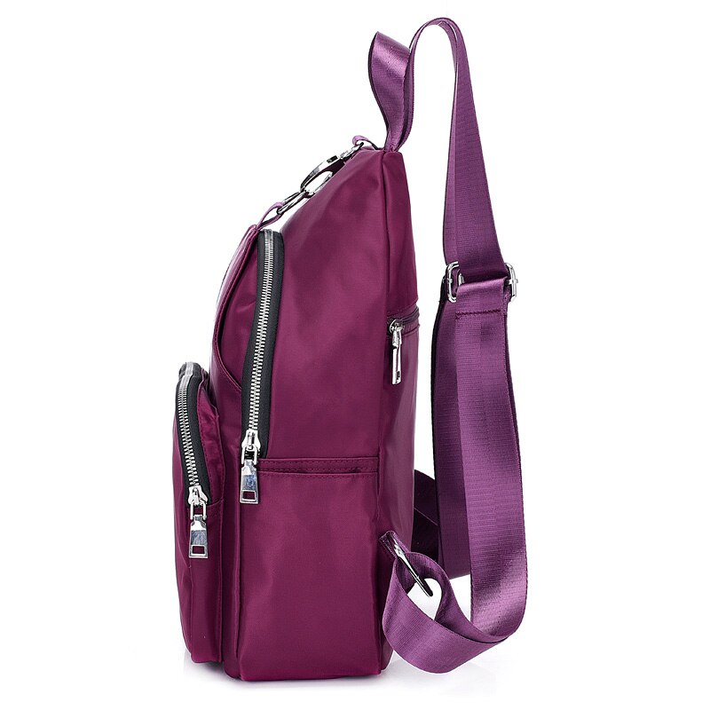 Vrouwen Waterdichte Nylon Rits Rugzak Reizen Ongedwongen Schoudertassen Schooltas Rugzakken Mode Sac Schooltassen Voor Tienermeisjes